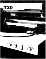 Harman-Kardon T-20-Owners-Manual 